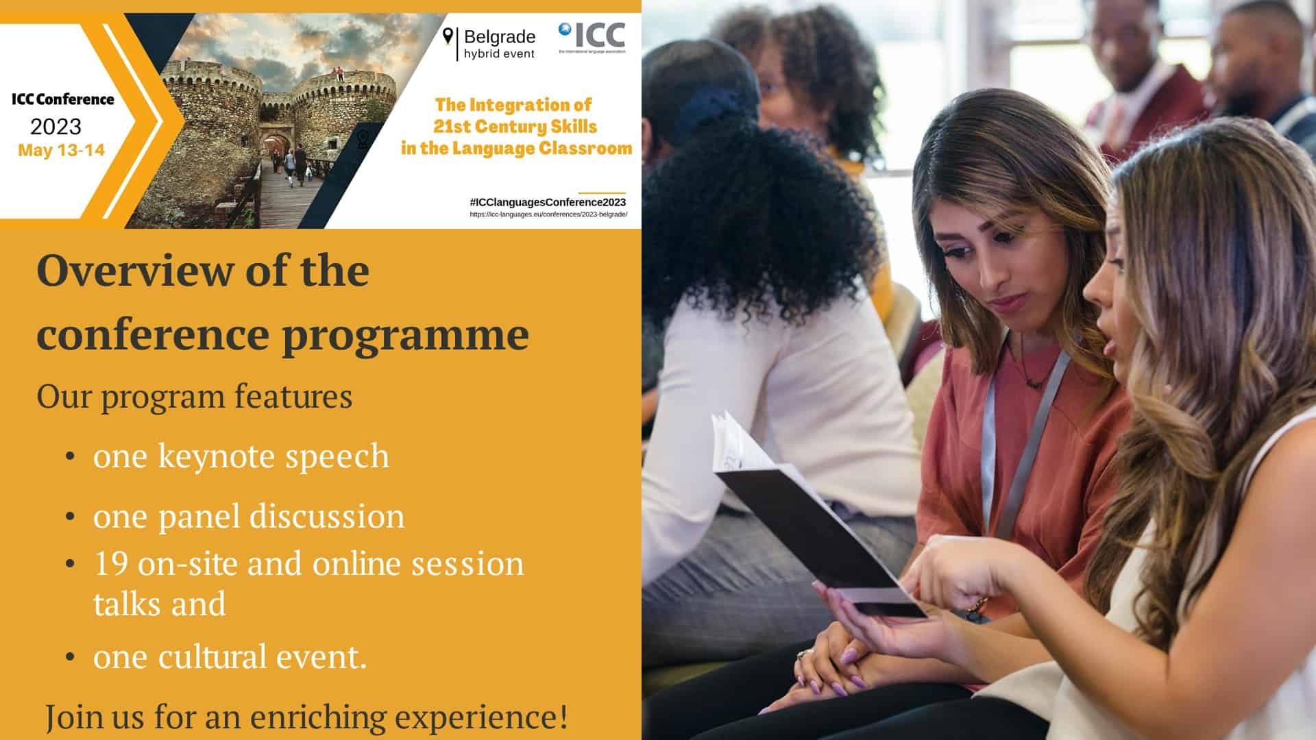 2023 ICCLanguages Annual Conference The Integration of 21st Century